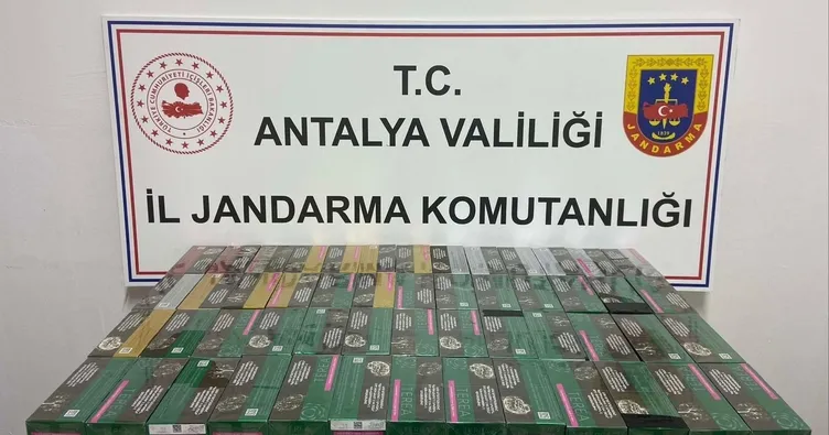 Araçtan 2 bin paket kaçak sigara çıktı