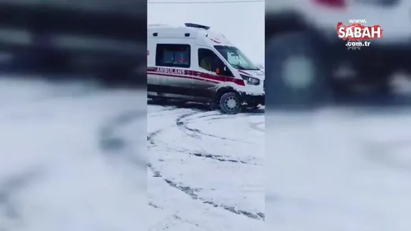 Hakkari 112'ye ait ambulansla drift atan sürücüye soruşturma