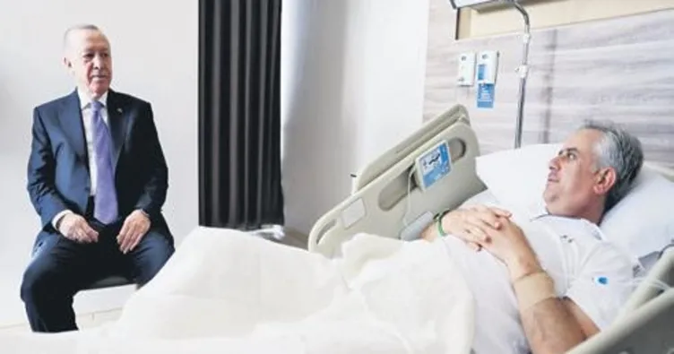 Erdoğan’dan ‘geçmiş olsun’ ziyaretleri