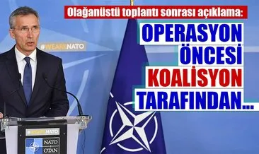 Son dakika haberi: NATO Genel Sekreteri Stoltenberg açıklama yaptı