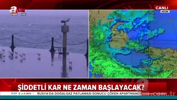 İstanbul için yoğun kar yağışı uyarısı! AKOM'dan son dakika açıklaması