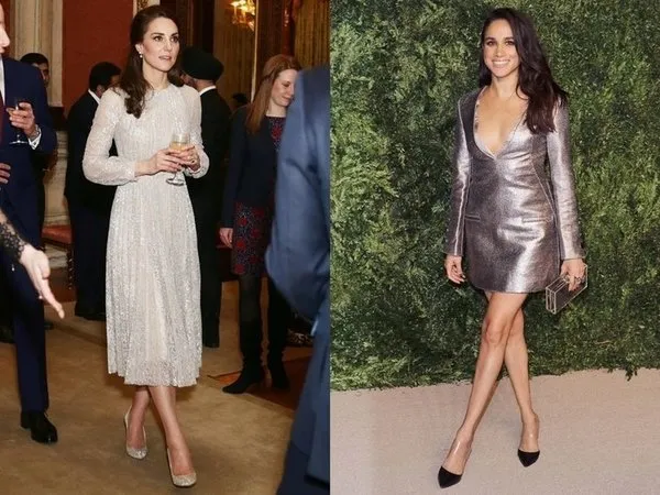 Kate Middleton ile Meghan Markle’ın stil benzerliği.