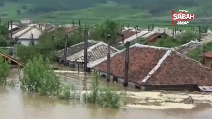 Kuzey Kore'yi sel vurdu | Video