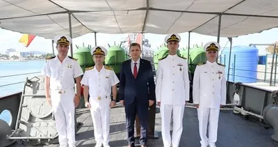 Antalya Limanı’nın onur konuğu: TCG Nusret n-16