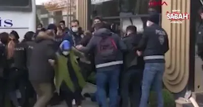 Boğaziçi’nde yine provakasyon! HDP’liler polislere saldırdı | Video