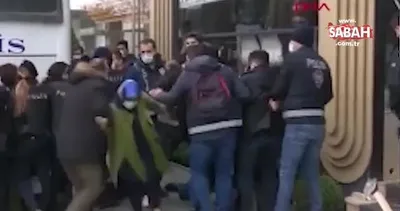 Boğaziçi’nde yine provakasyon! HDP’liler polislere saldırdı | Video