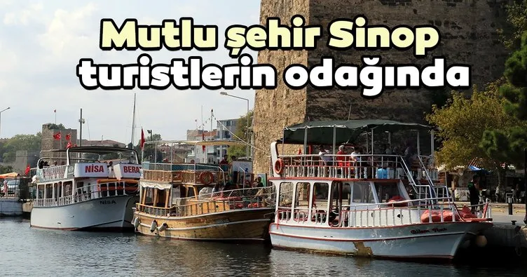Mutlu şehir Sinop, turistlerin odağında