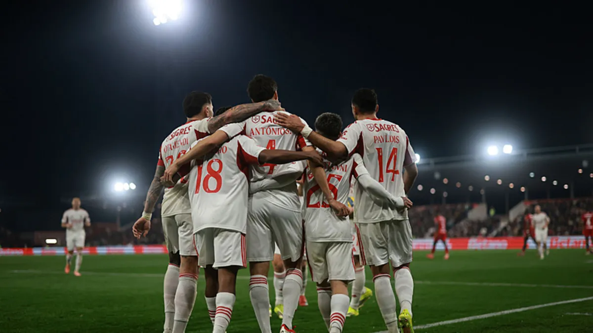 Benfica, Gil Vicente deplasmanında kazandı! Benfica, Gil Vicente deplasmanında kazandı!