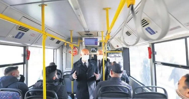 Başkentte, toplu taşıma araçlarında HES kodu kontrolü