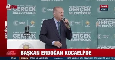 Başkan Erdoğan’dan Kocaeli mitinginde önemli açıklamalar | Video