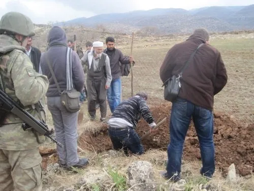 Kocasının cesedini gördüğü an