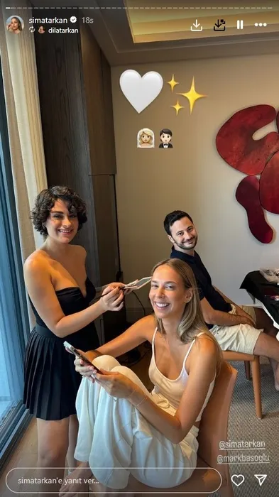 Sosyetik güzel Sima Tarkan ile Mark Başoğlu evlendi! Venedik’e niyet İstanbul’a kısmet!