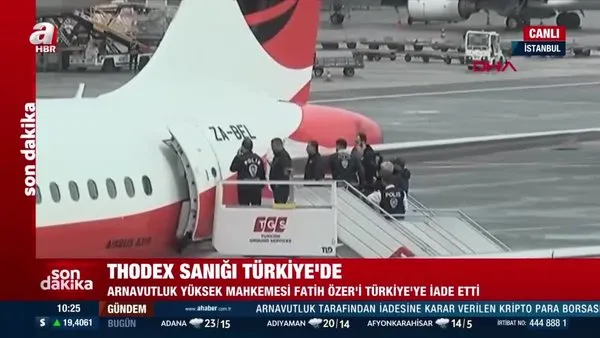 SON DAKİKA! THODEX'in kurucusu Faruk Fatih Özer Türkiye'ye getirildi | Video