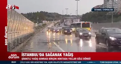 Son dakika haberleri... İstanbul’da kuvvetli sağanak yağmur! Canlı yayınla İstanbul trafiğinden son durum | Video