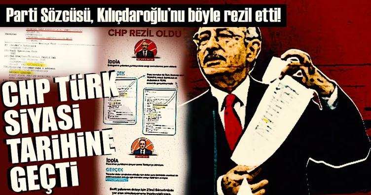 Parti Sözcüsü, Kılıçdaroğlu’nu böyle rezil etti!