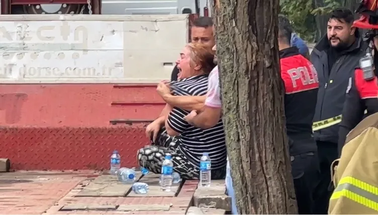 Tamir etmek istediği TIR’ın rampasının altında kaldı: Annenin feryatları yürekleri dağladı!