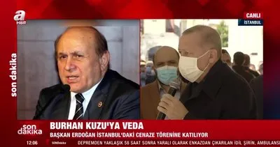 Son dakika: Cumhurbaşkanı Erdoğan Burhan Kuzu’nun cenaze namazına katıldı | Video