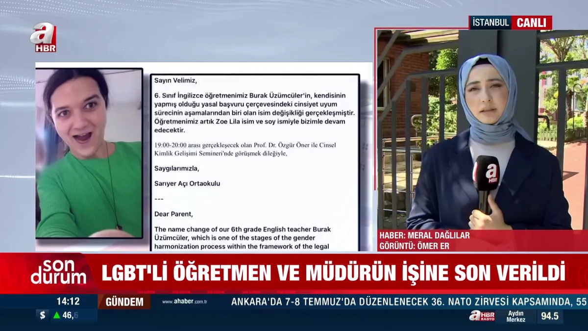 Özel Açı Okulları’ndaki skandal ile ilgili yeni gelişme! LGBT’li öğretmen ve müdürün işine son verildi | Video videosunu izle Özel Açı Okulları’ndaki skandal ile ilgili yeni gelişme! LGBT’li öğretmen ve müdürün işine son verildi | Video videosunu izle