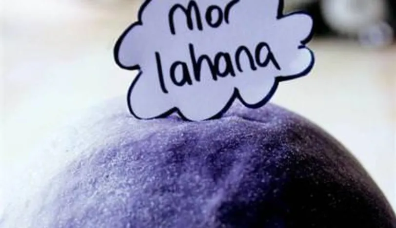Mor Lahanalı Makarna