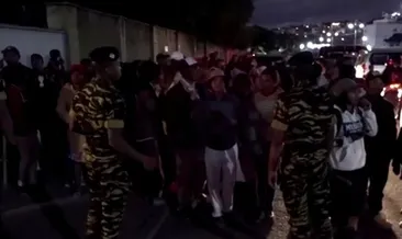 Madagaskar’da stadyumda izdiham!
