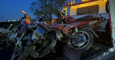 Şanlıurfa’da çalıntı motosikletler polis yakaladı
