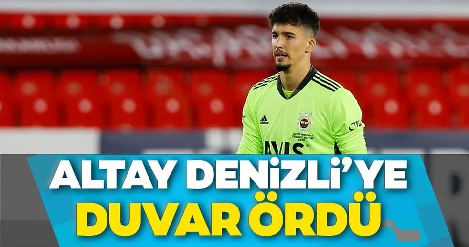 Altay Bayındır Denizlispor'a duvar ördü! - Son Dakika Haberler
