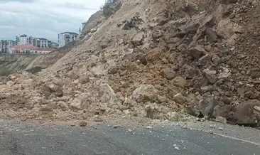 Batman’da heyelan: Üniversitenin yolu ulaşıma kapandı