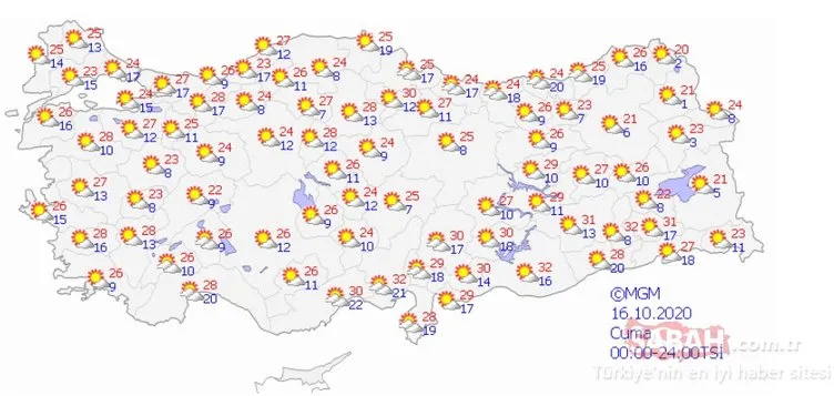 Meteoroloji’den İstanbul ve birçok il için son dakika hava durumu ve sağanak yağış uyarısı! Sarı uyarı verildi...
