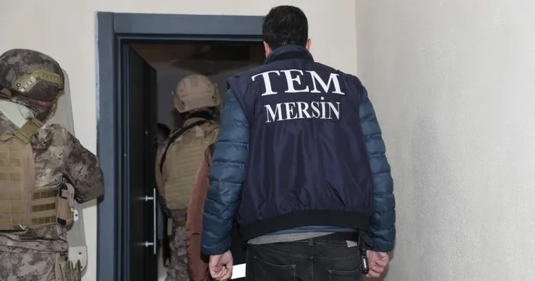 Mersin’de terör örgütü PKK/KCK’ya operasyon: 11 gözaltı
