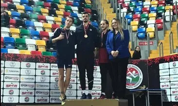 Milli atlet Enes Talha Şenses, yüksek atlamada Türkiye rekoru kırdı