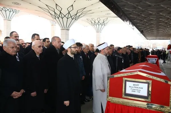 Şehit Musa Özalkan son yolculuğuna uğurlandı
