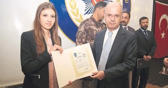 Gaziantep’te başarılı polislere ödül verildi
