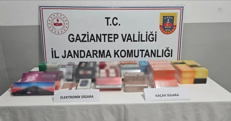 Gaziantep’te ele geçirildi: Milyonluk kaçağa jandarma engeli!