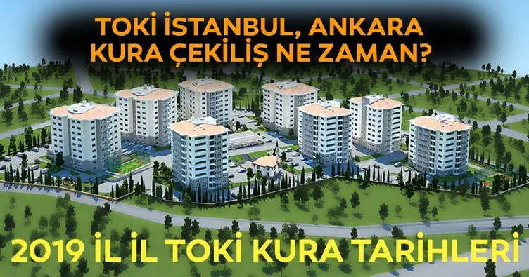 Toki Istanbul Ankara Kura Cekimi Ne Zaman 2019 Toki Konutlari Il Il Kura Cekilisi Tarihleri Sabah