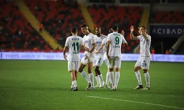 Alanyaspor, Gaziantep FK’yi 3 golle yendi