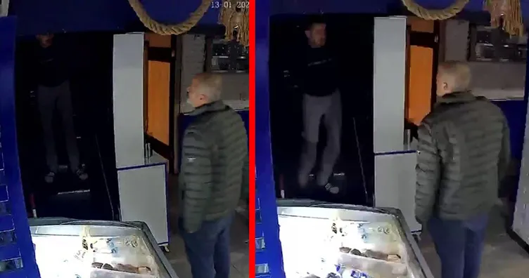 Hırsızlık için girdi! Çalışan ile göz göze gelince öyle bir savunma yaptı ki! Tuvaletim geldi