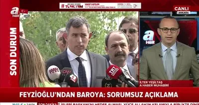 Son dakika: Türkiye Barolar Birliği Başkanı Metin Feyzioğlu’ndan Ankara Barosu’na tepki | Video