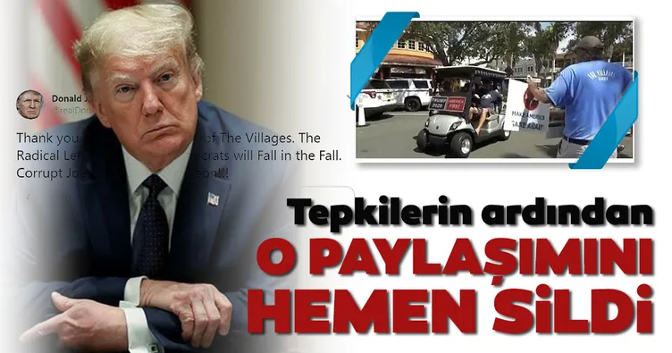 Trump’tan ırkçı paylaşım