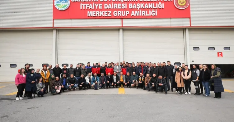 Kurtarma ekipleri ile buluşan Yüce: Asla unutulmayacaksınız