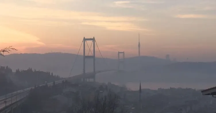 Son dakika: İstanbul’da yoğun sis!