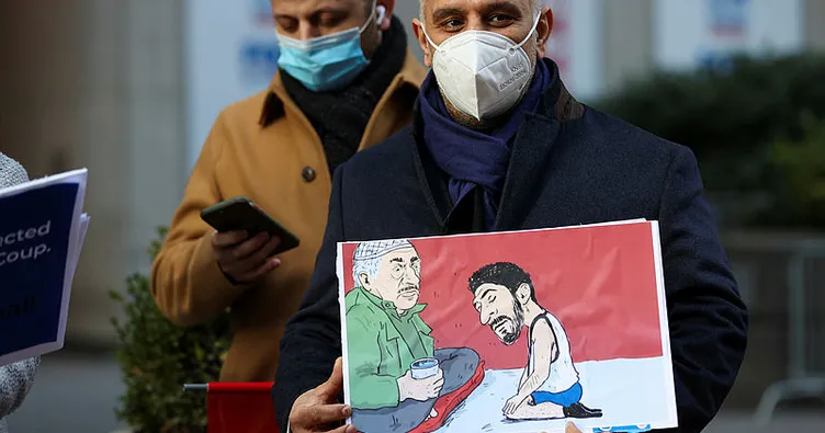 ABD’de FETÖ’cü Enes Kanter protestosu: Teröristin kurşun askeri!