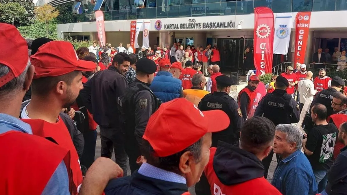 CHP’li Kartal Belediyesi işçileri grev kararı aldı