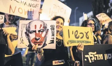 İsrail sokaklarında Netanyahu öfkesi büyüyor: Elinde kan var