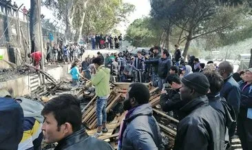 Yunanistan’da göçmen kampında yangın çıktı: 4 ölü, 1 yaralı