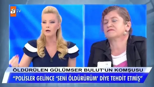 Müge Anlı'da vahşice katledilen 67 yaşındaki Gülümser Bulut'un komşusundan programa damga vuran açıklamalar! (18 Ekim Cuma)