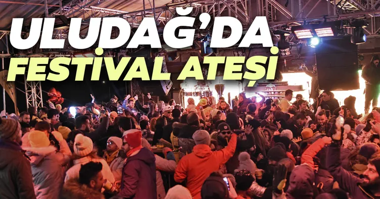 Uludağ’da festival ateşi harlandı