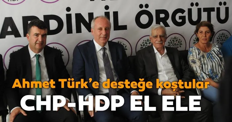 CHP heyetinden HDP'li Ahmet Türk'e ziyaret