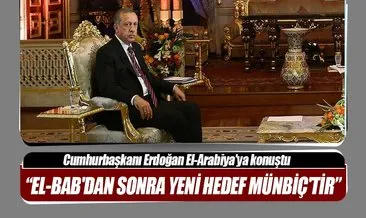 Cumhurbaşkanı Erdoğan El-Arabiya’ya konuştu