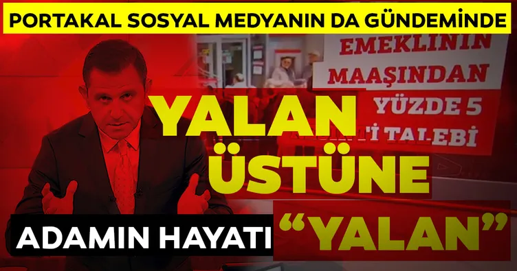 Fatih Portakal yalanda sınır tanımıyor! Canlı yayında ’SGK’ yalanını böyle savundu