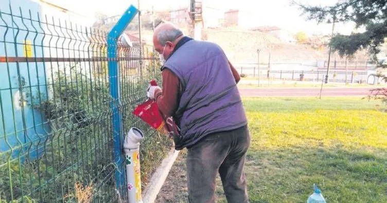 Keçiören’de sokak canlıları unutulmuyor